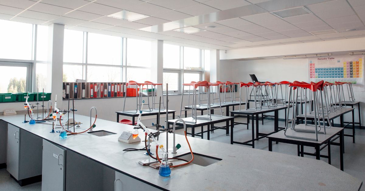 what is the most effective way to clean the science desks