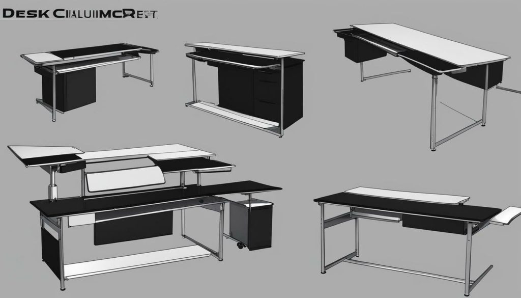 Desks for cartoonists