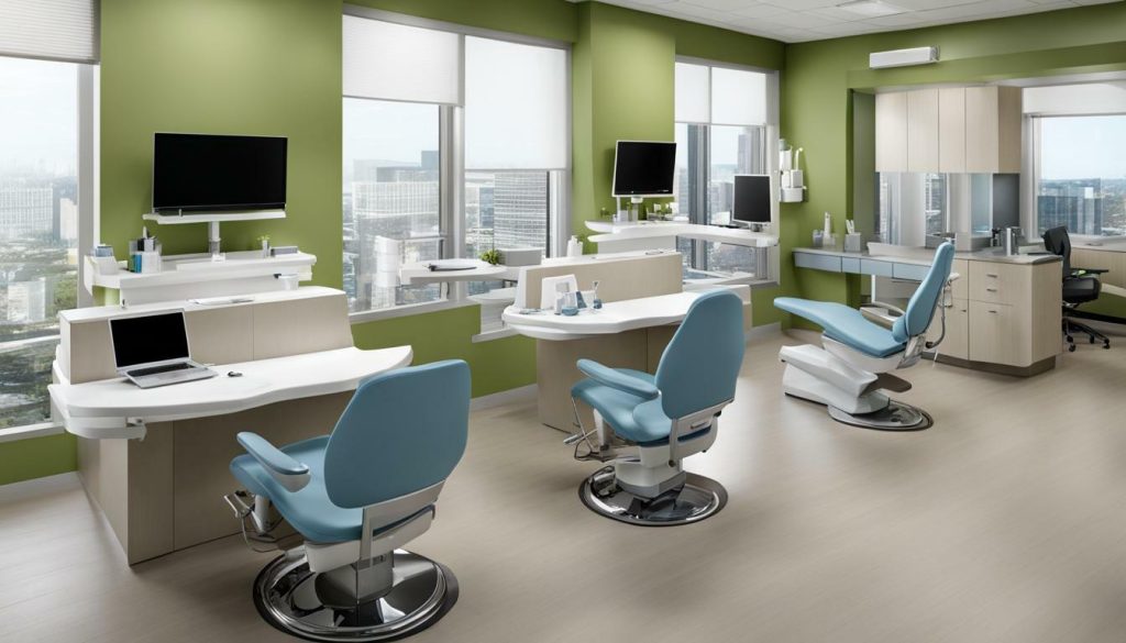 Desks for dentists