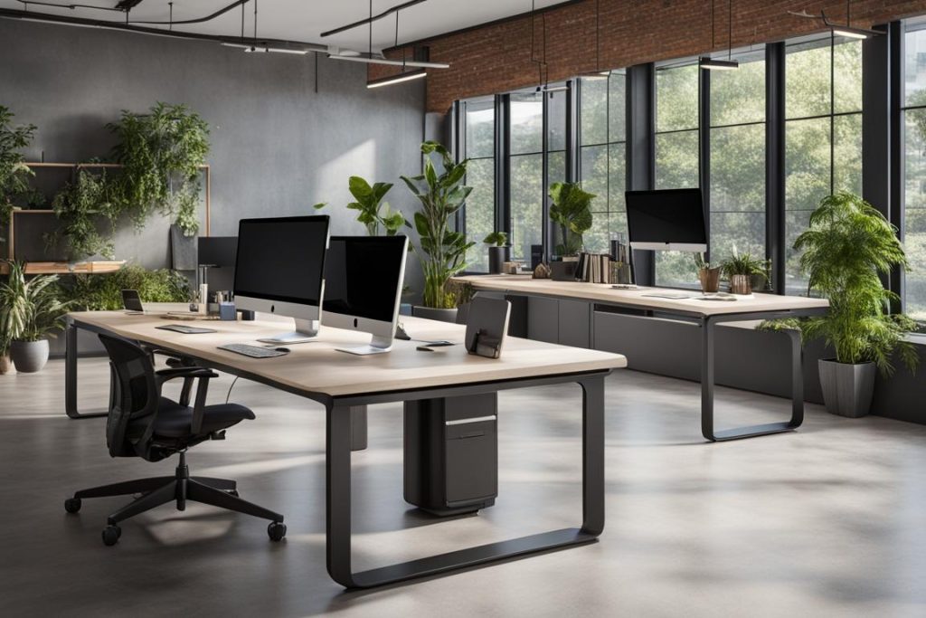 health benefits of standing desks