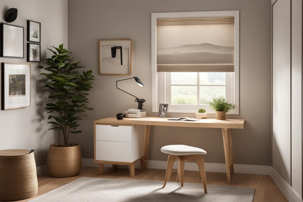 how can i put a desk in my small bedroom