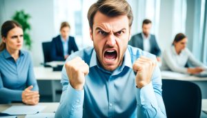 how can an organization best deal with desk rage?