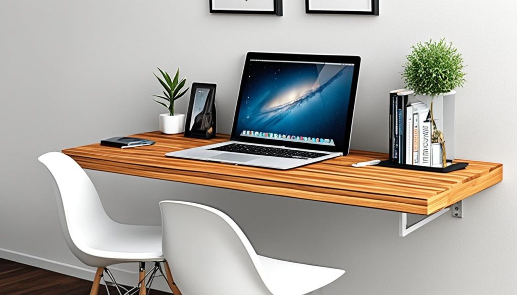 what wood to use for wall mounted desk