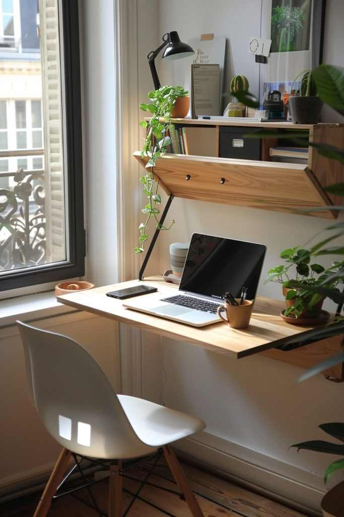 Fold-Out Desk Design