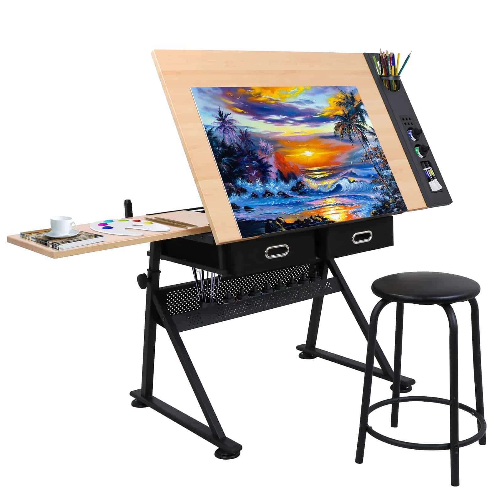 ZENY Drafting Table Art Desk