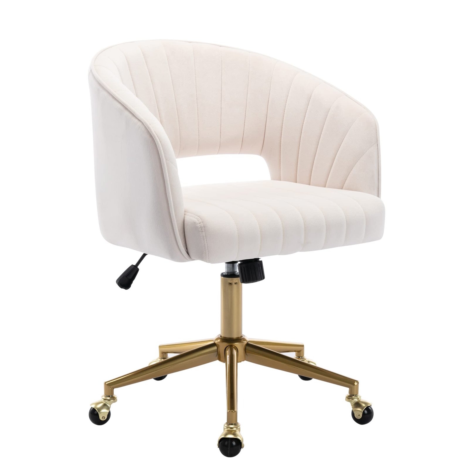 KCC Swivel Velvet Desk Chair