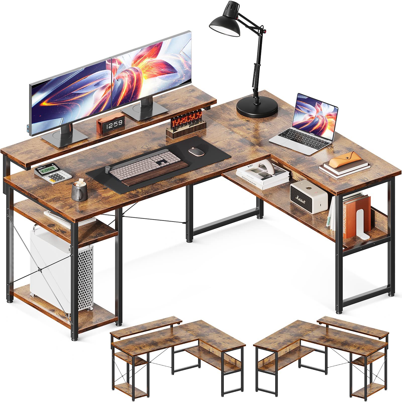 ODK L Shaped Computer Desk