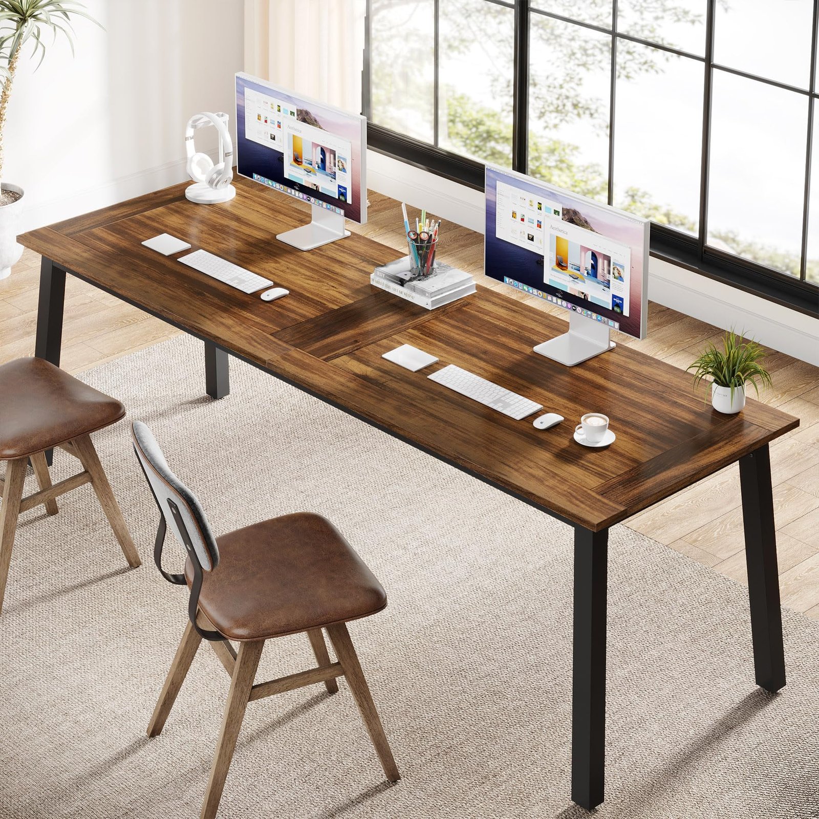 Tribesigns Two Person Desk