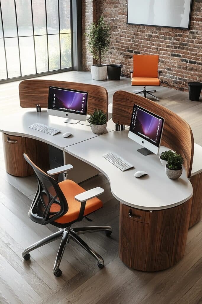 Angled Desks for Dynamic Interaction