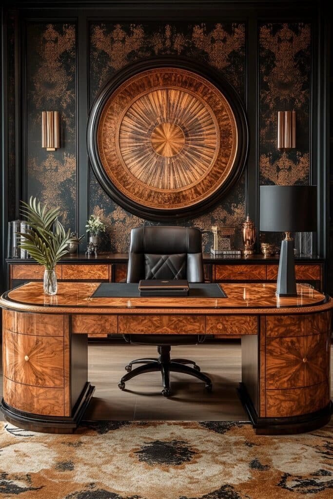 Art Deco Inspired Home Office