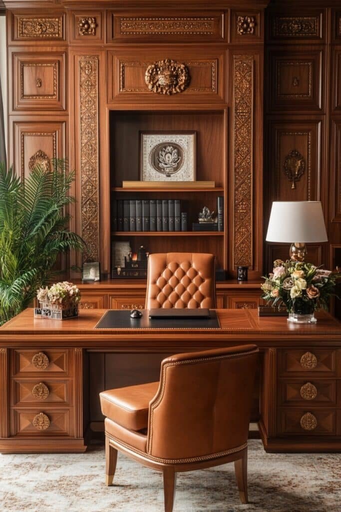 Art Deco Inspired Home Office