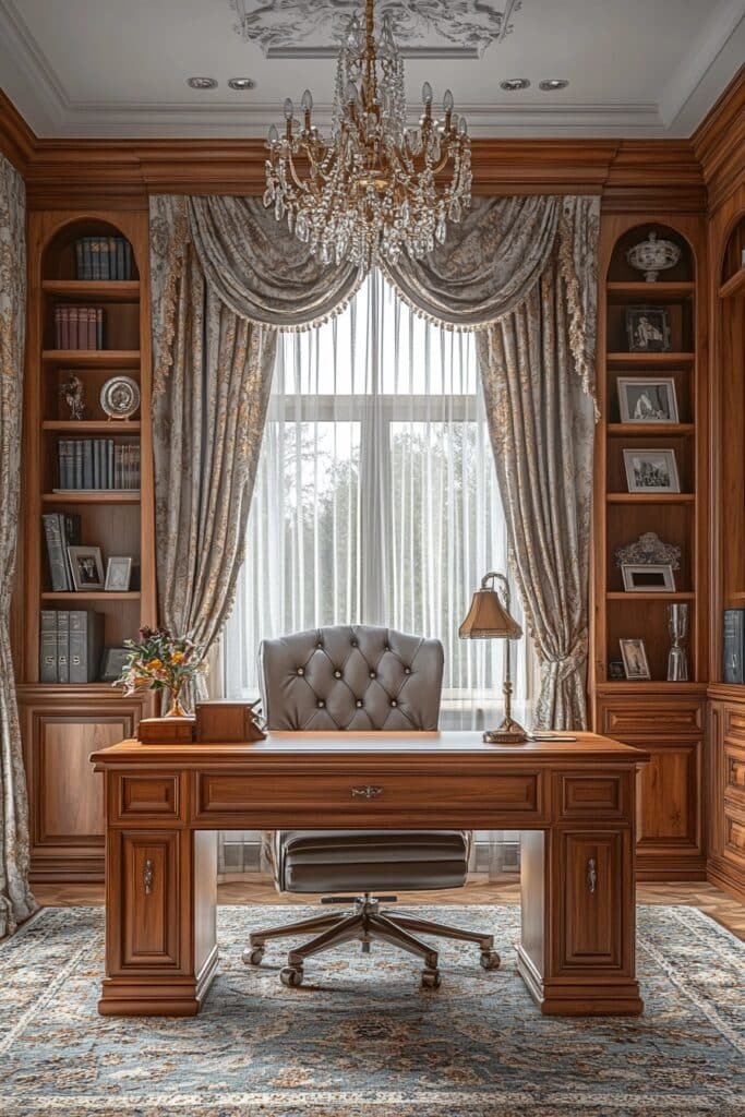 Classic French Country Office