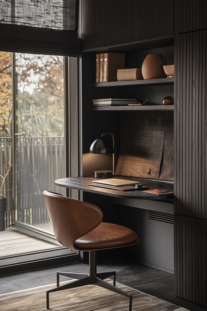 Closet Office Desk