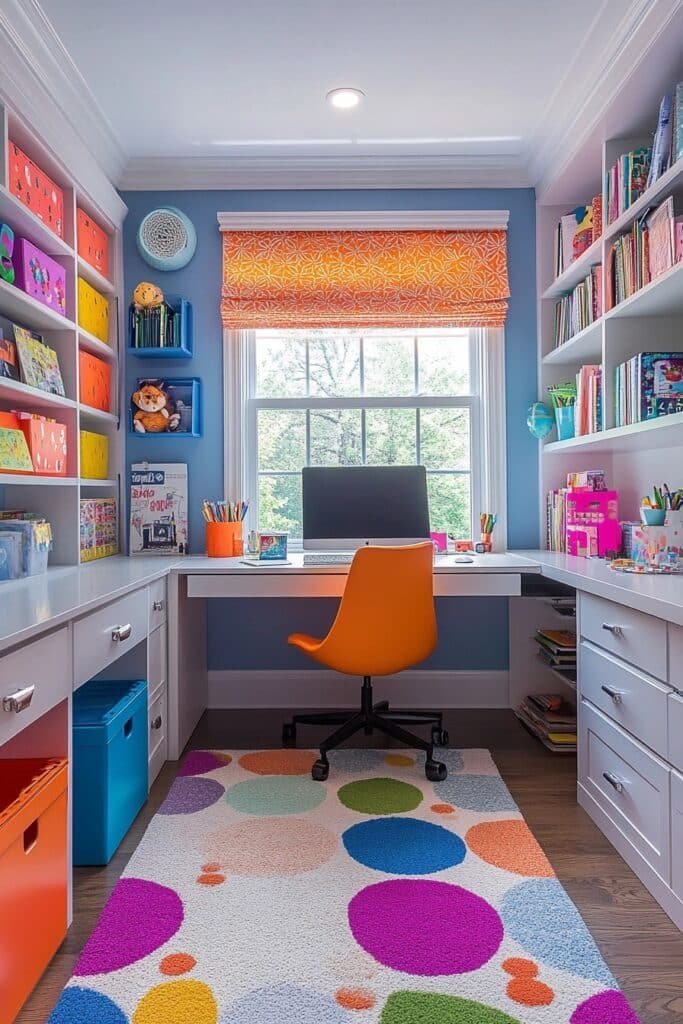 Colorful Home Office Inspiration for Creativity