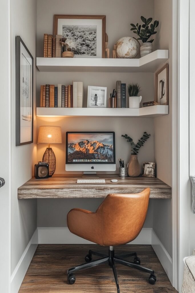 Compact Corner Workstation