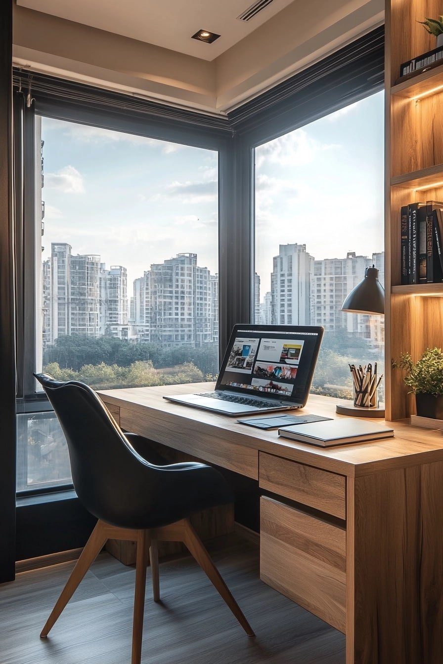 Picture of 29 Apartment Work Space Ideas to Create a Cozy and Productive Work Area ...