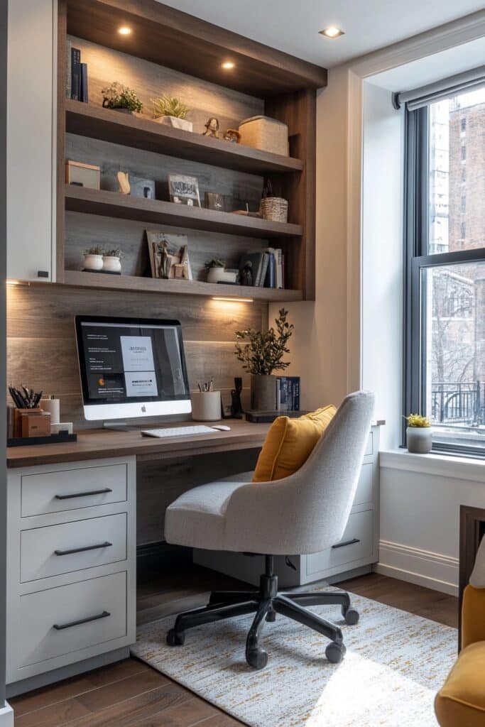 Compact Urban Home Office