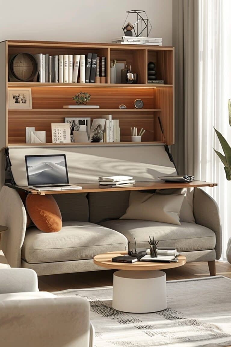 29 Hidden Desk Ideas for Creating a Secret Workspace in Your Home ...