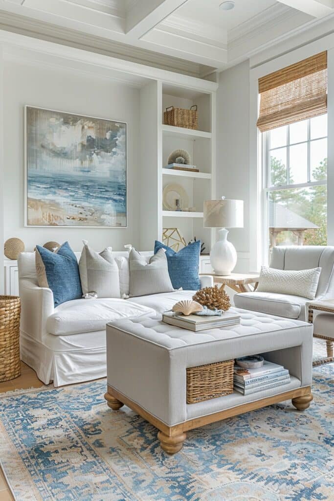 Cozy Coastal Vibes Home Office