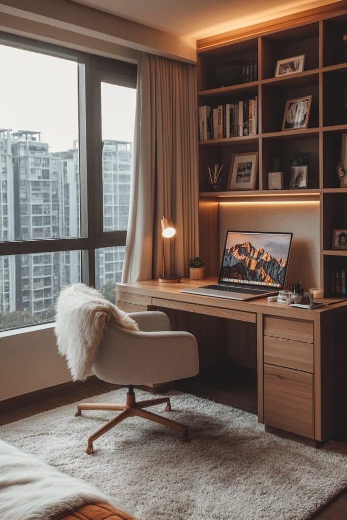 Cozy Corner Workspace