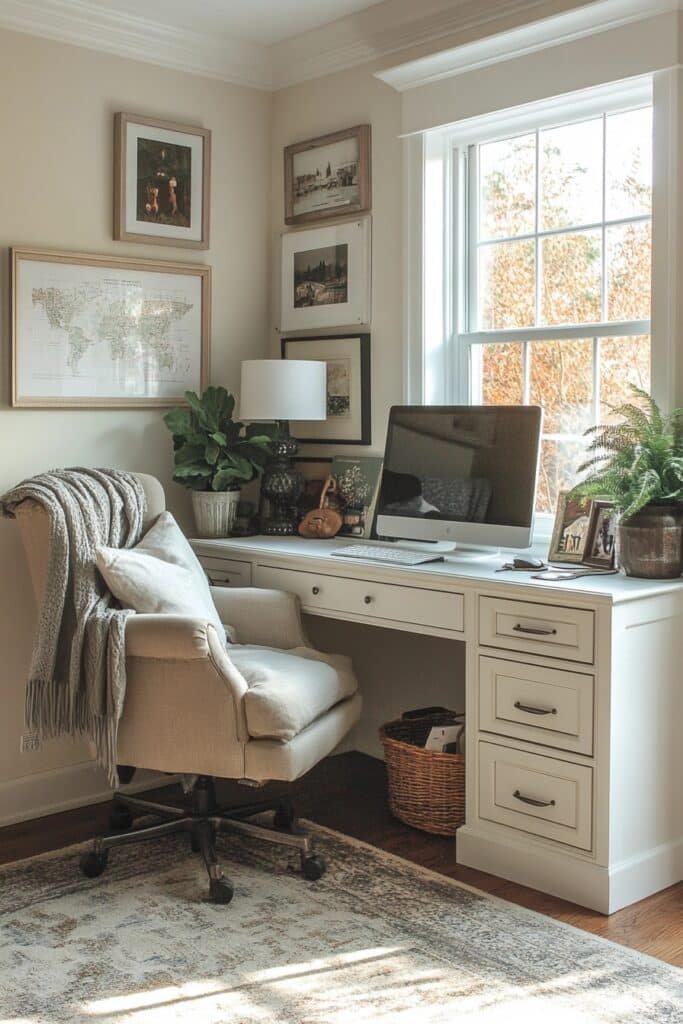 Cozy and Productive Home Office Setups