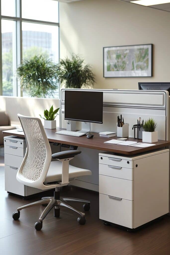 Dual Purpose Partner Desk