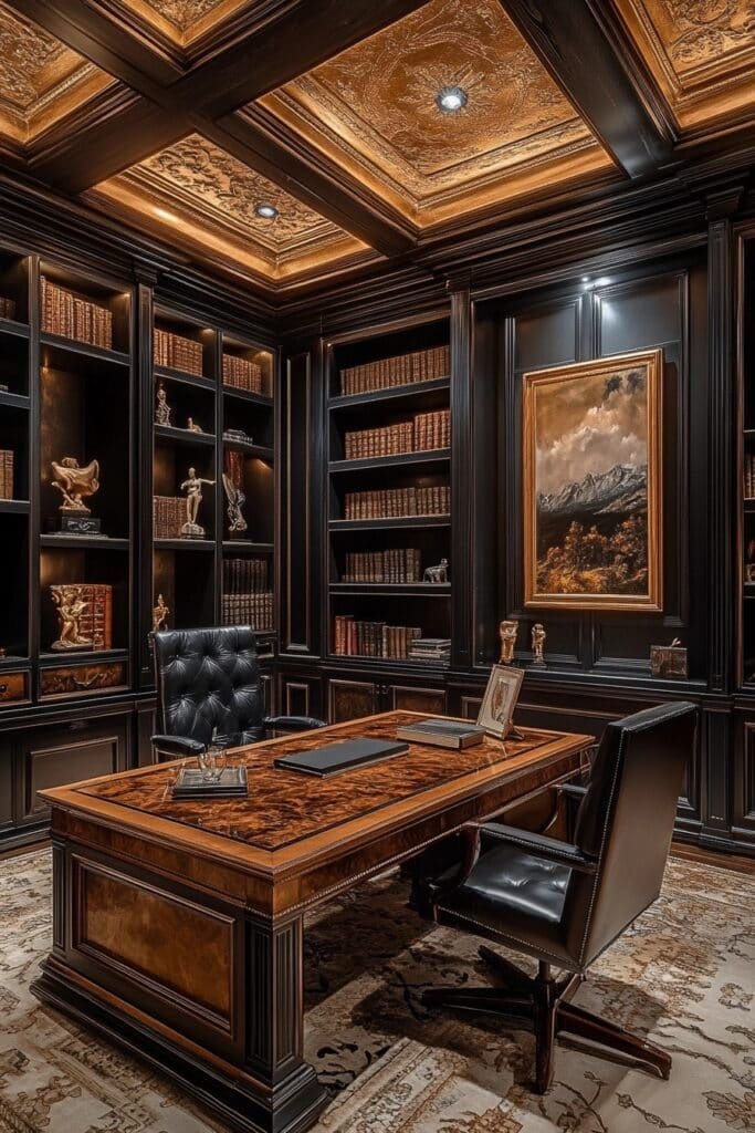 Elegant Luxury Home Office Decor