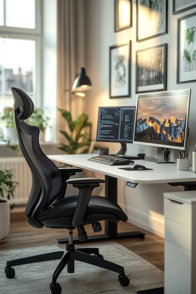 Ergonomic Workstation Layout