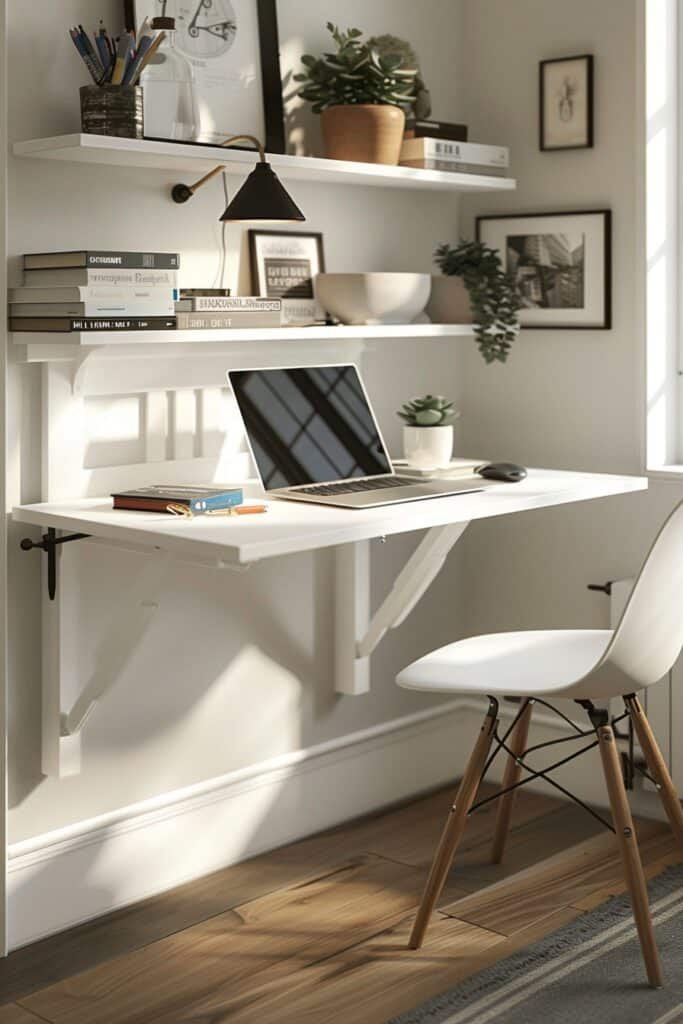 Fold-Away Table Desk