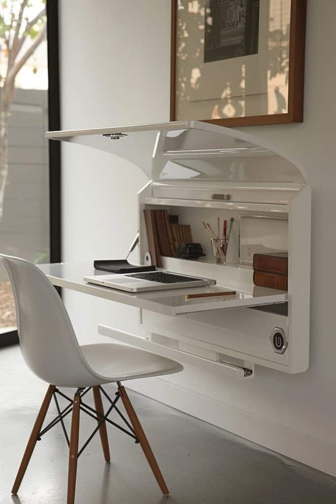 Fold-Out Wall Desk