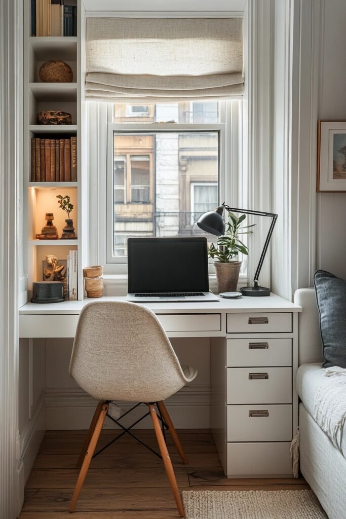 Functional Yet Stylish Office Nook