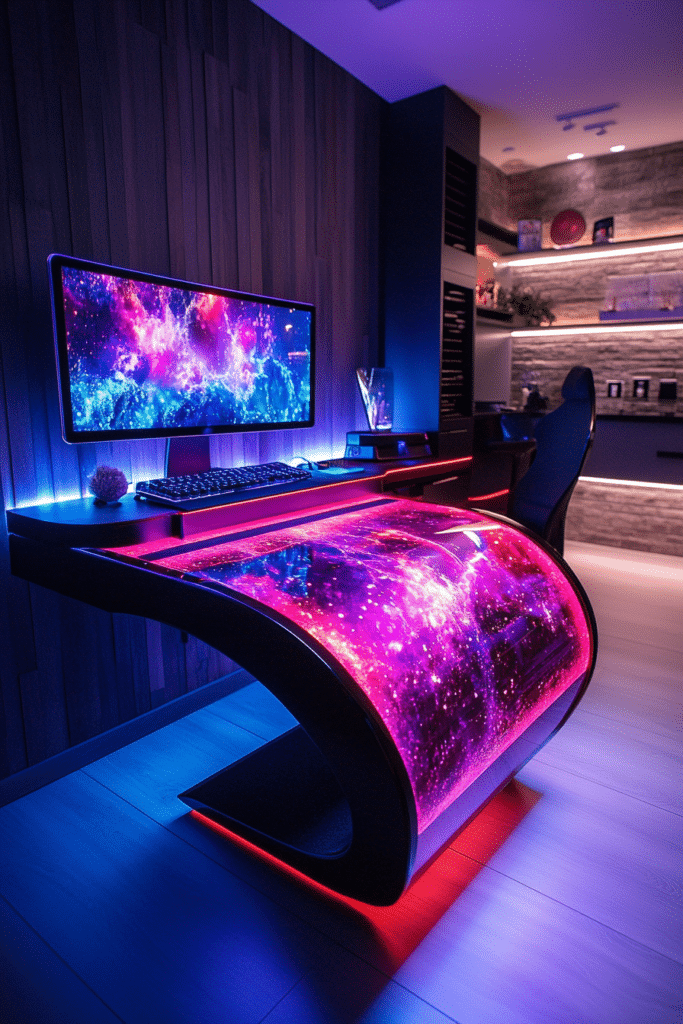 Futuristic Home Office Themes