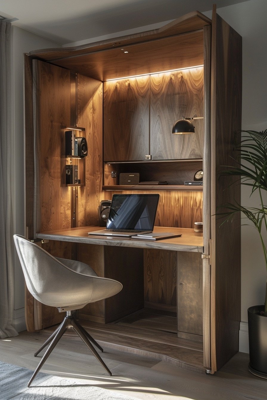 29 Hidden Desk Ideas for Creating a Secret Workspace in Your Home