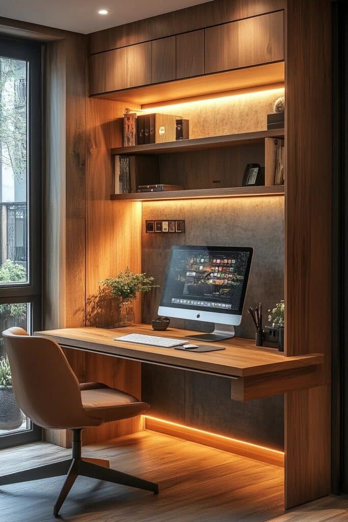 Home Office with Hidden Features