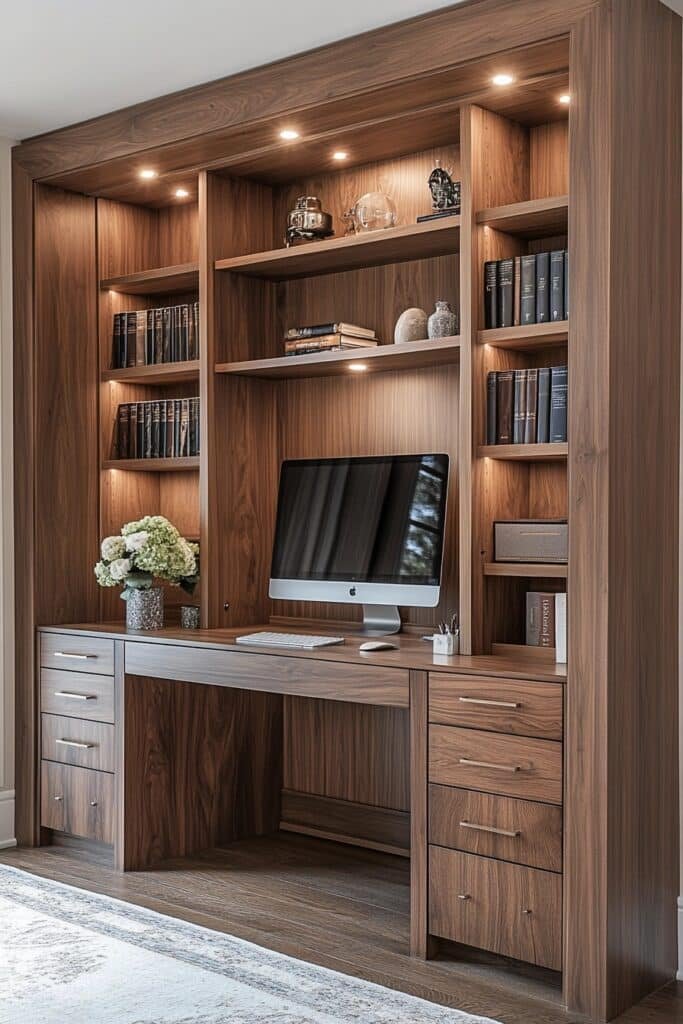 Home Office with Hidden Features