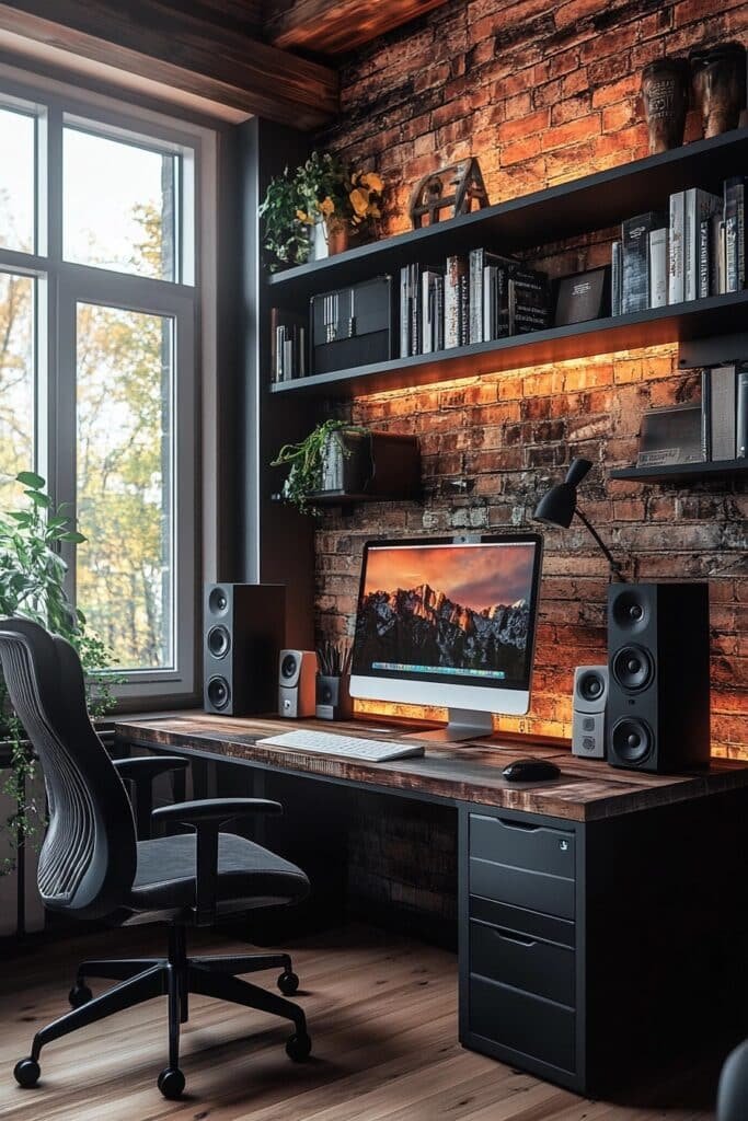 Home Office with Smart Technology