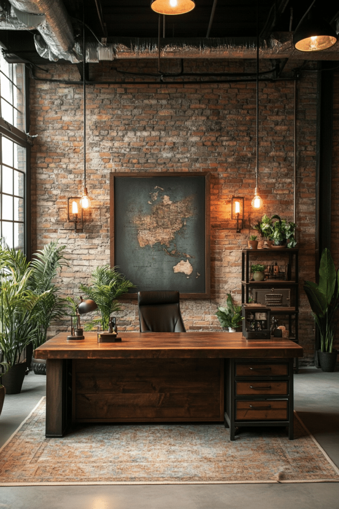 Industrial Chic Creative Office