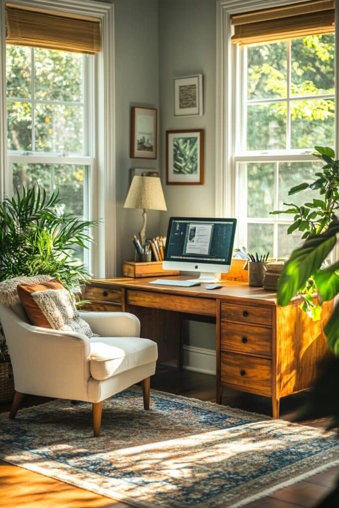 Inviting Home Office Ideas for Freelancers