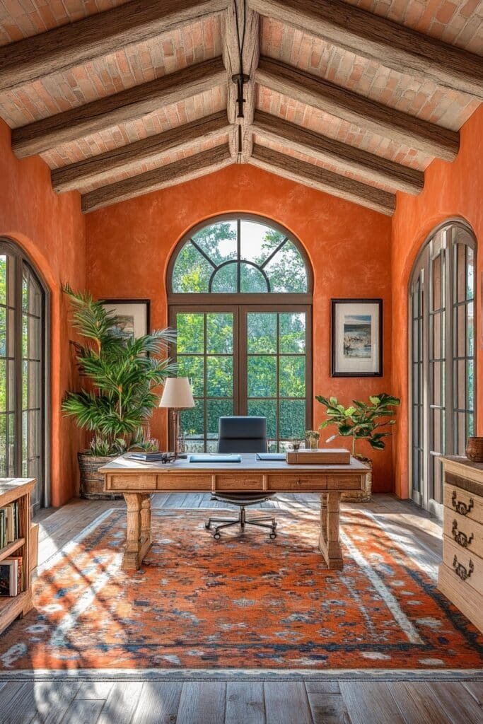 Mediterranean Oasis Workspace