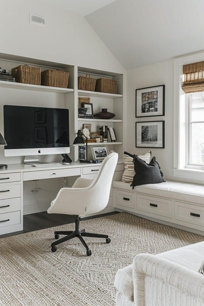 Minimal Distraction Home Office Layouts