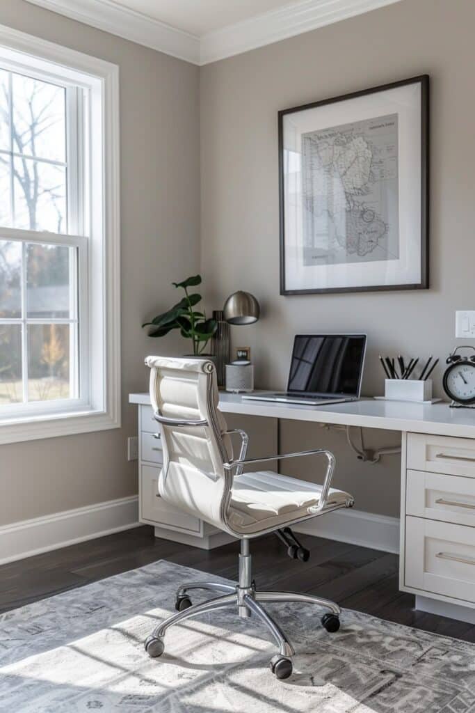 Minimalist Cozy Corner Office