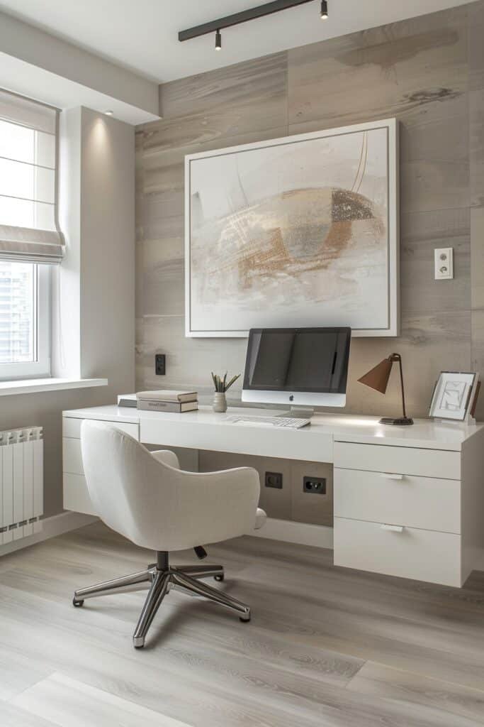 Modern Minimalist Home Office Concepts