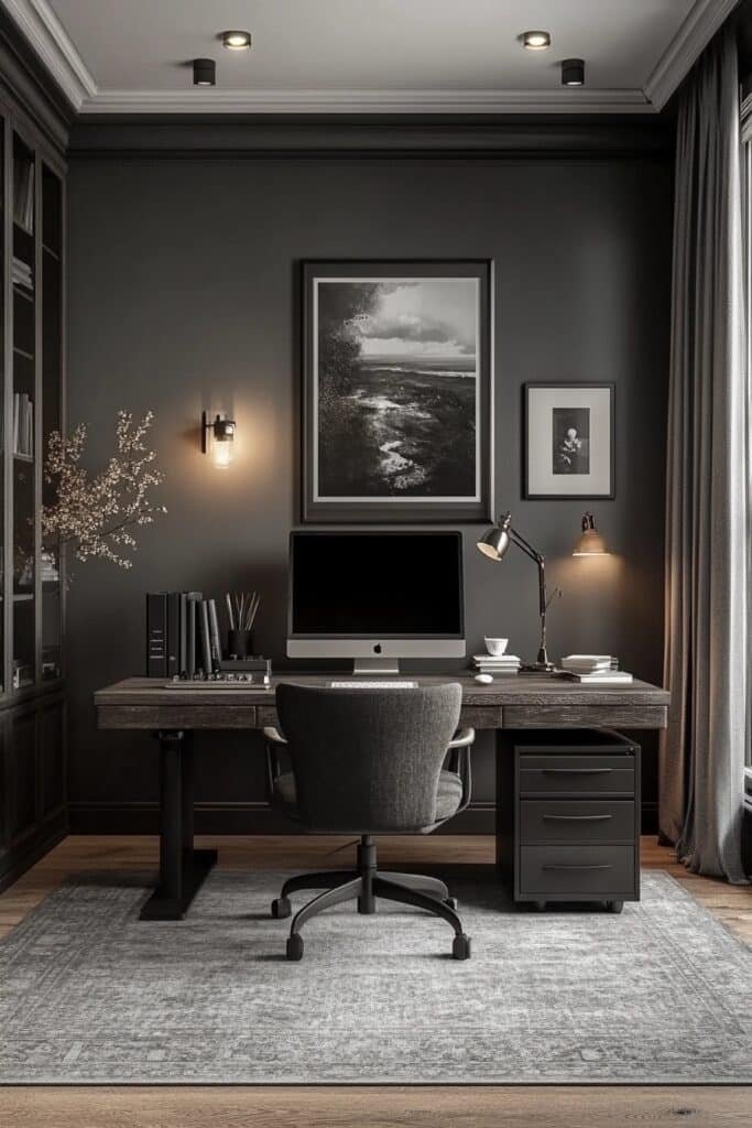 Monotone Elegance Workspace