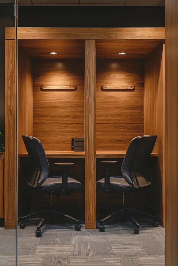 Private Two-Seat Office