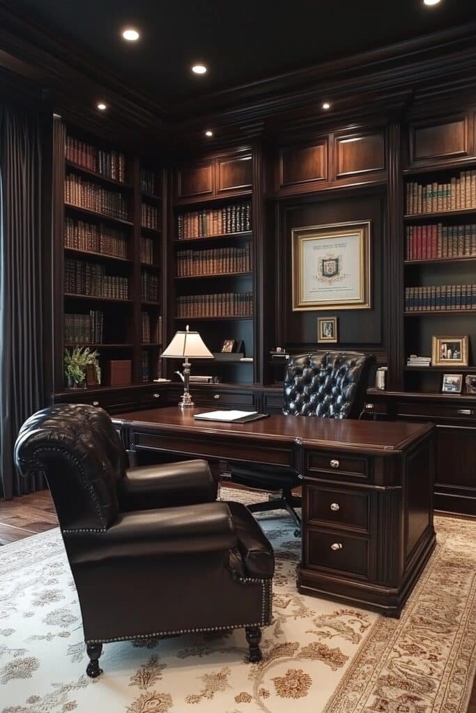 Professional Consultant's Home Office