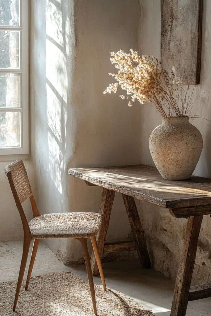 Quaint Artisan Desk Space