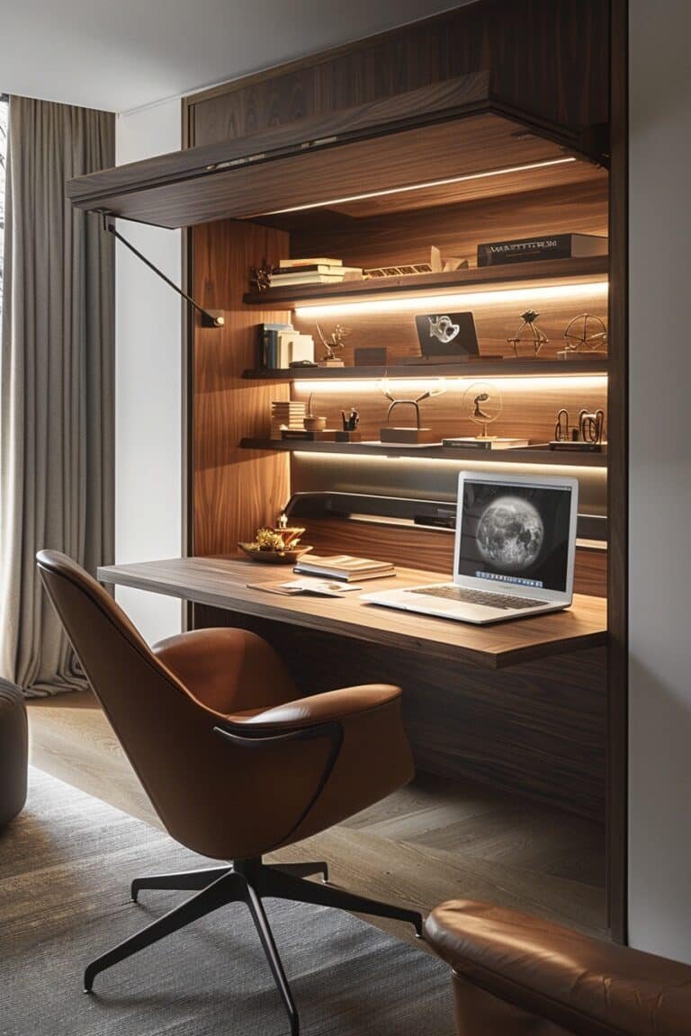 29 Hidden Desk Ideas for Creating a Secret Workspace in Your Home