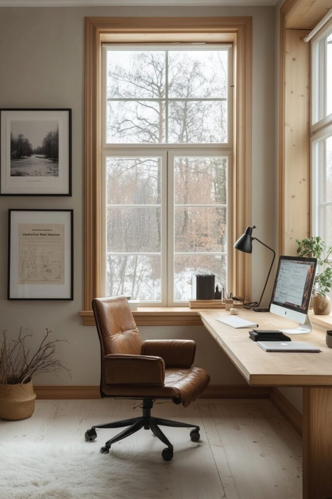 Scandinavian Simplicity Home Office