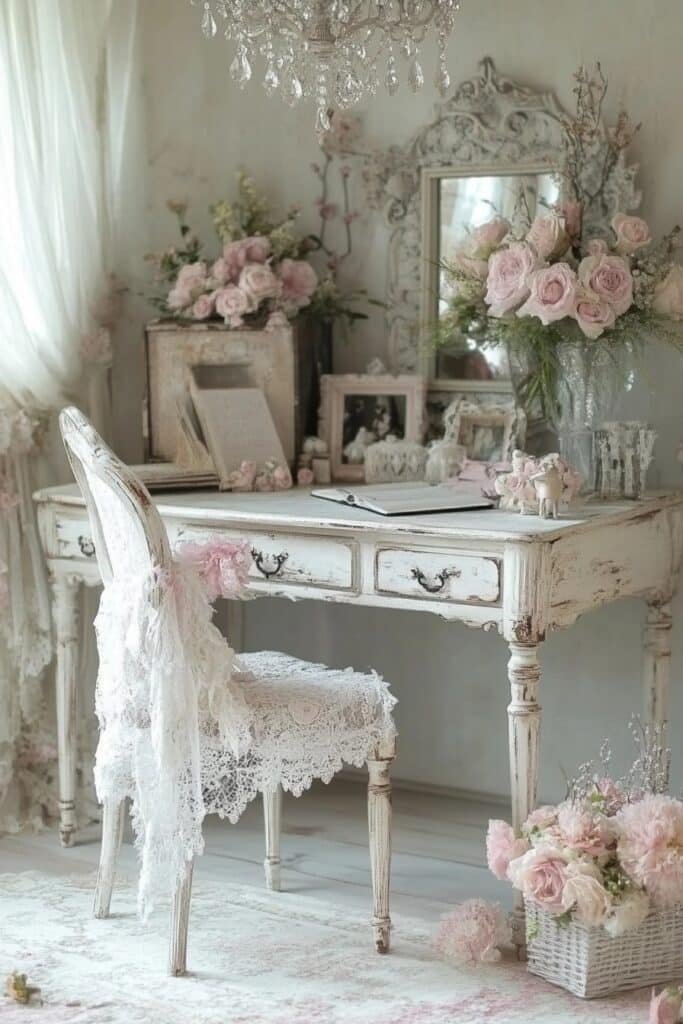 Shabby Chic Writing Area