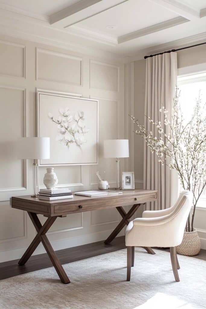 Simple Elegance Home Office